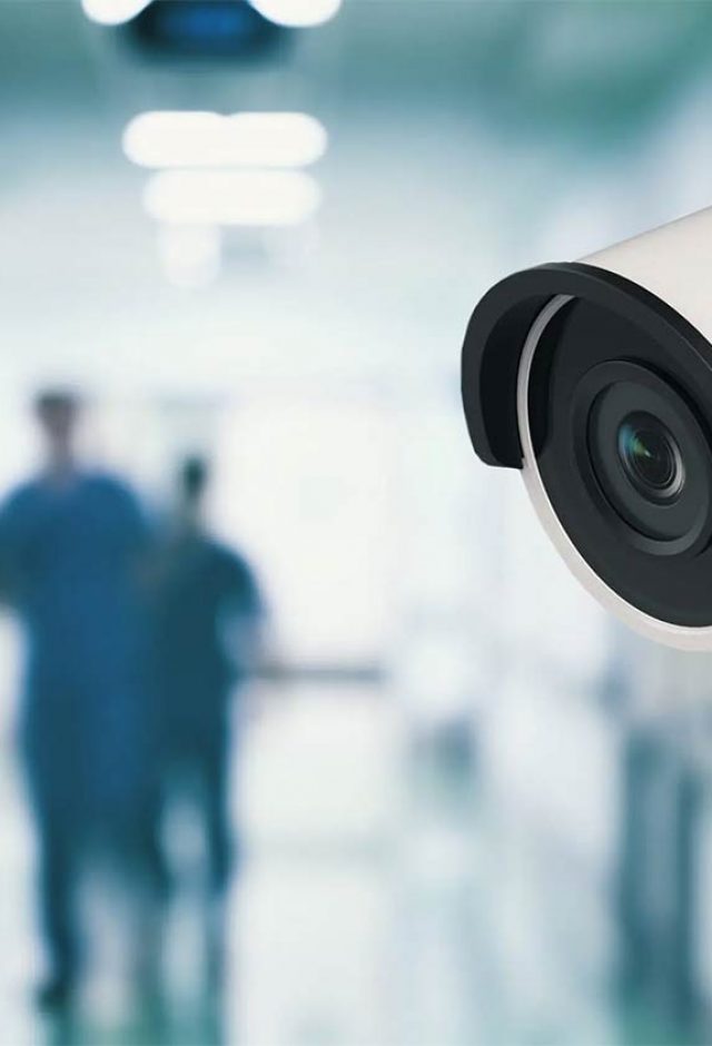 Scutum London cctv surveillance cameras in hospital